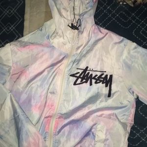 Stussy raninbow wind breaker